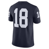 #18 Penn State Nittany Lions Nike Limited Football Jersey - Navy