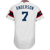 Tim Anderson Chicago White Sox Majestic Alternate Collection Flex Base Player Jersey – White