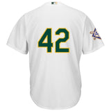 Oakland Athletics Majestic 2019 Jackie Robinson Day Official Cool Base Jersey - White