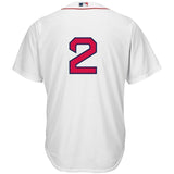 Xander Bogaerts Boston Red Sox Majestic Home Official Cool Base Replica Player Jersey - White