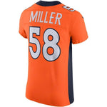 Von Miller Denver Broncos Nike Alternate Vapor Untouchable Elite Jersey - Orange