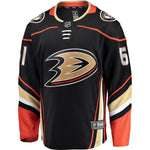 Troy Terry Anaheim Ducks Fanatics Branded Breakaway Player Jersey - Black