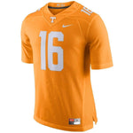 Tennessee Volunteers Nike No. 16 Limited Football Jersey - Tennessee Orange