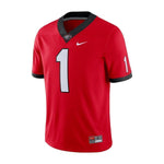 #1 Georgia Bulldogs Nike Game Jersey - Red