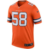 Von Miller Denver Broncos Nike Color Rush Legend Jersey - Orange