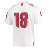 #18 NC State Wolfpack adidas Special Game Premier Jersey - White