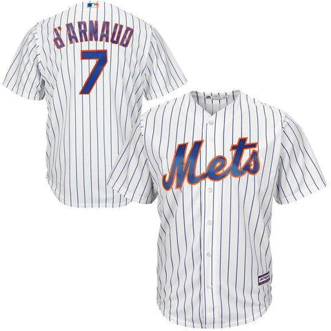 Travis D'Arnaud New York Mets Majestic Cool Base Player Jersey - White