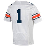 #1 Auburn Tigers Under Armour Premier Football Jersey - White