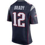 Tom Brady New England Patriots Nike Super Bowl LII Bound Game Jersey - Navy