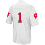 Wisconsin Badgers Colosseum Football Jersey - White