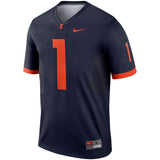 #1 Illinois Fighting Illini Nike Legend Jersey - Navy