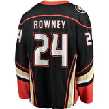 Carter Rowney Anaheim Ducks Fanatics Branded Breakaway Player Jersey - Black