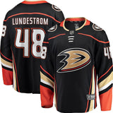 Isac Lundestrom Anaheim Ducks Fanatics Branded Breakaway Player Jersey - Black