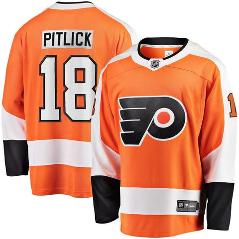 Tyler Pitlick Philadelphia Flyers Fanatics Branded Breakaway Player Jersey - Orange