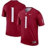 #1 Washington State Cougars Nike Legend Jersey - Crimson