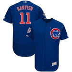 Yu Darvish Chicago Cubs Majestic Alternate Flex Base Collection Player Jersey – Royal/White