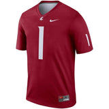 #1 Washington State Cougars Nike Legend Jersey - Crimson