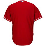 Texas Rangers Majestic Official Cool Base Jersey - Red