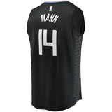 Terance Mann LA Clippers Fanatics Branded Fast Break Replica Player Jersey Black - Statement Edition