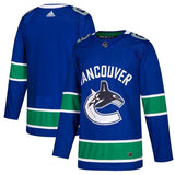 Vancouver Canucks adidas Home Blank Jersey - Blue