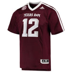 Texas A&M Aggies adidas Team Premier Football Jersey - Maroon