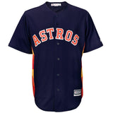 Yordan Alvarez Houston Astros Majestic Home Official Cool Base Player Jersey - Navy