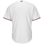 Texas Rangers Majestic Official Cool Base Jersey - White