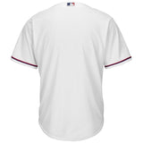 Texas Rangers Majestic Official Cool Base Jersey - White