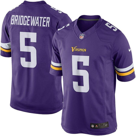 Teddy Bridgewater Minnesota Vikings Nike Limited Jersey - Purple