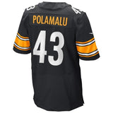 Troy Polamalu Pittsburgh Steelers Nike Elite Jersey - Black