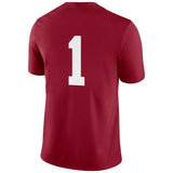 #1 Alabama Crimson Tide Nike Football Game Jersey - Crimson