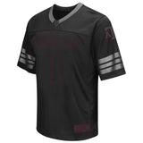 #1 Texas A&M Aggies Colosseum Blackout Football Jersey - Black