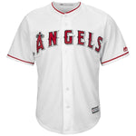 Zack Cozart Los Angeles Angels Majestic Home Cool Base Player Jersey - White