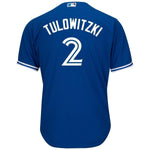 Troy Tulowitzki Toronto Blue Jays Majestic Official Cool Base Player Jersey - Royal