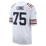 Kyle Long Chicago Bears Nike 2019 Alternate Classic Game Jersey - White