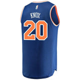 Kevin Knox New York Knicks Fanatics Branded Fast Break Jersey - Icon Edition - Blue