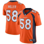 Von Miller Denver Broncos Nike Vapor Untouchable Limited Player Jersey - Orange