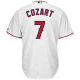 Zack Cozart Los Angeles Angels Majestic Home Cool Base Player Jersey - White