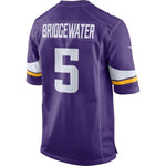 Teddy Bridgewater Minnesota Vikings Nike Game Jersey - Purple