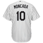 Yoan Moncada Chicago White Sox Majestic Alternate Official Cool Base Replica Player Jersey - Black/White