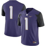 Washington Huskies Nike Team Game Football Jersey - Purple