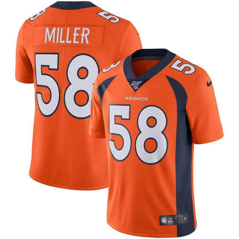 Von Miller Denver Broncos Nike Vapor Untouchable Limited Player Jersey - White